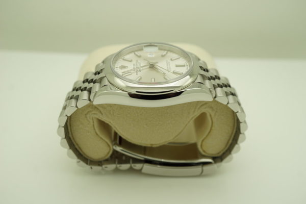 Rolex 126200 DATEJUST 36MM SILVER DIAL JUBILEE BAND 2021 WARRANTY FULL SET - Image 4