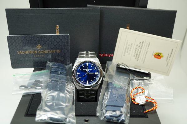 Vacheron CONSTANTIN OVERSEAS BLUE DIAL 4500V/110A-B128 41MM 2021 FULL SET - Image 2