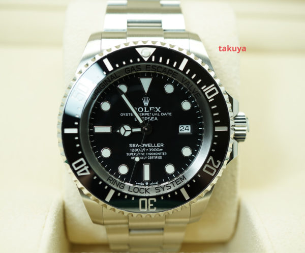 Rolex 126660 DEEPSEA DSSD BLACK DIAL NEW MODEL 2018 WARRANTY FULL SET