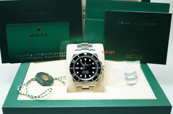 Rolex 124060 SUBMARINER NO DATE 41MM 2021 WARRANTY FULL SET - Image 2
