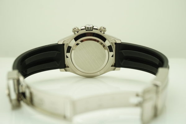 Rolex 116519LN DAYTONA 18K WHITE GOLD OYSTERFLEX STEEL DIAL 2020 WARRANTY FULL SET - Image 6