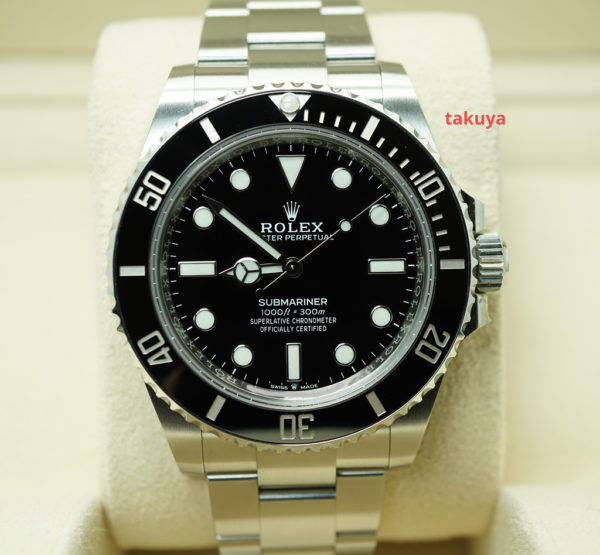 Rolex 124060 SUBMARINER NO DATE 41MM 2021 WARRANTY FULL SET