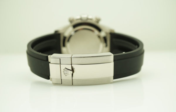 Rolex 116519LN DAYTONA 18K WHITE GOLD OYSTERFLEX STEEL DIAL 2020 WARRANTY FULL SET - Image 5