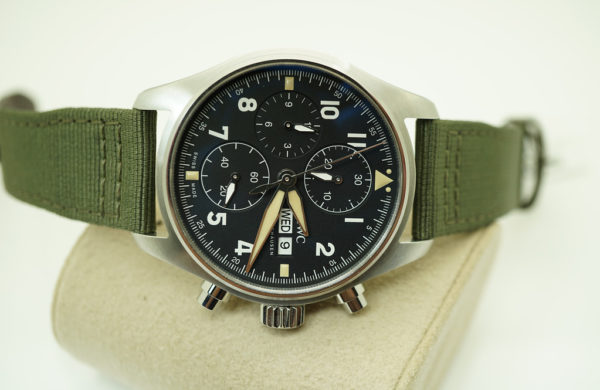 BRAND NEW IWC PILOT CHRONOGRAPH SPITFIRE CHRONOGRAPH IW387901 2022 FULL SET - Image 8
