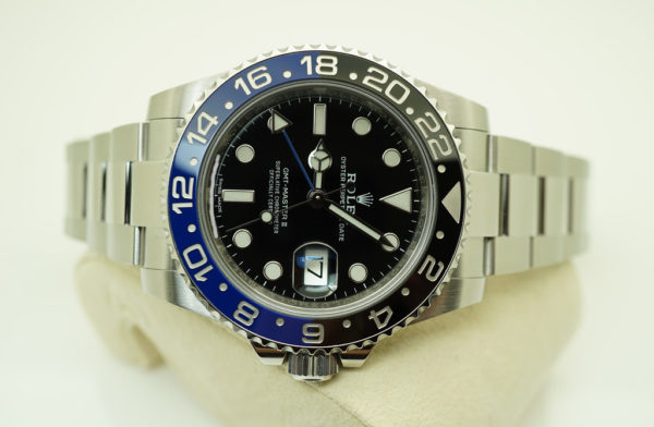Rolex 116710BLNR GMT MASTER 2 BLACK BLUE BEZEL BATMAN 2019 WARRANTY FULL SET - Image 9