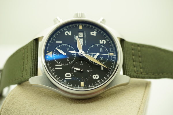 BRAND NEW IWC PILOT CHRONOGRAPH SPITFIRE CHRONOGRAPH IW387901 2022 FULL SET - Image 9