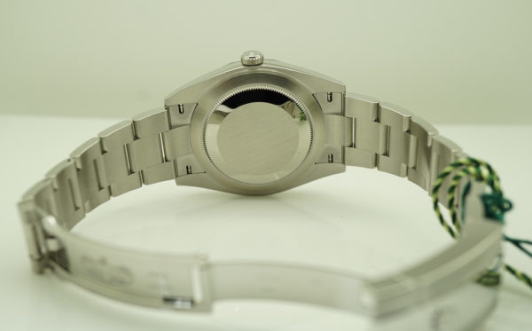 BRAND NEW Rolex 126334 DATEJUST 41 FLUTED BEZEL WIMBLEDON DIAL OYSTER 2022 FULL SET - Image 8