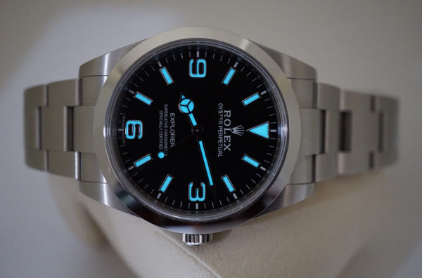 Rolex 214270 EXPLORER I FULL LUME DIAL 39MM DISCONTINUED 2020 FULL SET - Image 11