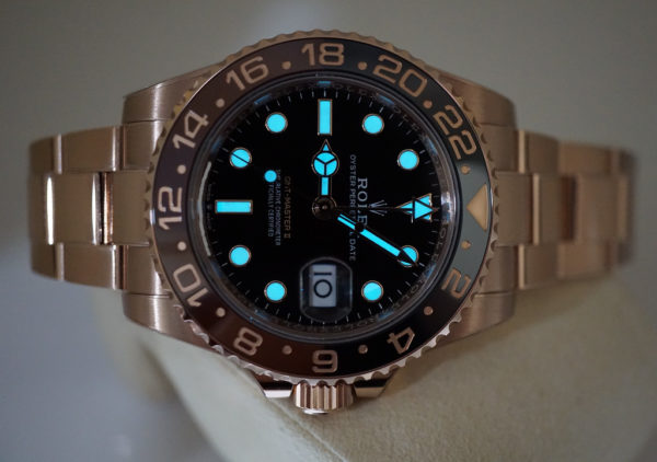 Rolex 126715CHNR GMT MASTER II 18K ROSE GOLD ROOTBEER CERAMIC 2021 FULL SET - Image 11