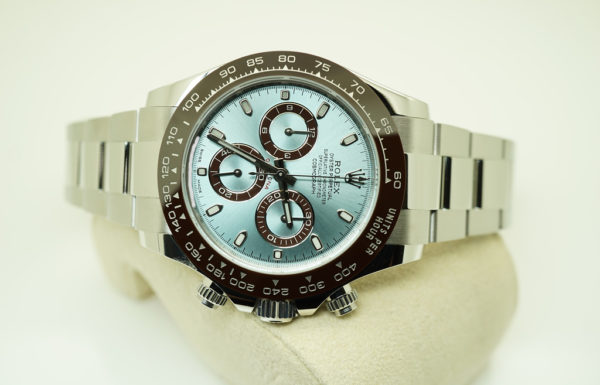 Rolex 116506 PLATINUM COSMOGRAPH DAYTONA ICE BLUE DIAL 2018 COMPLETE SET - Image 9