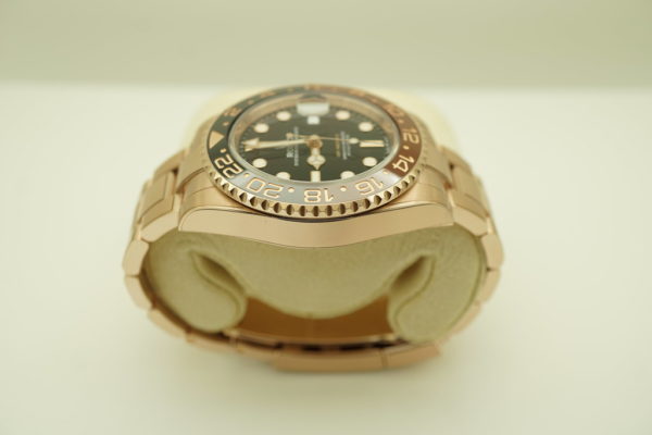 Rolex 126715CHNR GMT MASTER II 18K ROSE GOLD ROOTBEER CERAMIC 2021 FULL SET - Image 4
