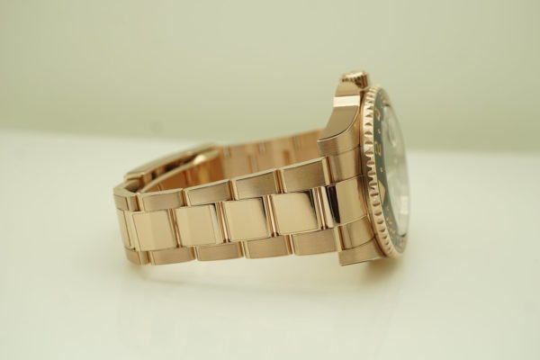 Rolex 126715CHNR GMT MASTER II 18K ROSE GOLD ROOTBEER CERAMIC 2021 FULL SET - Image 6