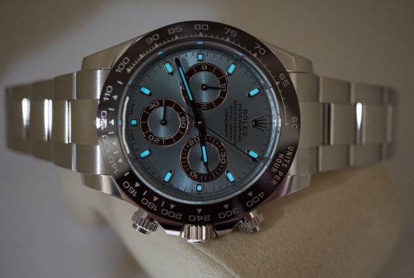 Rolex 116506 PLATINUM COSMOGRAPH DAYTONA ICE BLUE DIAL 2018 COMPLETE SET - Image 11