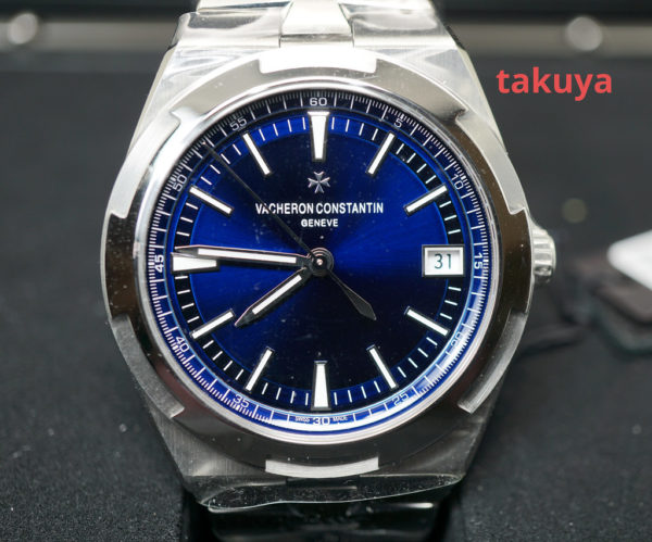 BRAND NEW Vacheron CONSTANTIN OVERSEAS 4500V BLUE DIAL 41MM 2021 COMPLETE SET