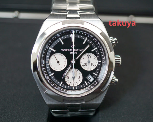 BRAND NEW Vacheron CONSTANTIN OVERSEAS CHRONOGRAPH 5500V BLACK DIAL 2022 FULL SET