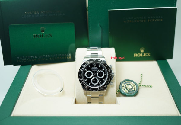 BRAND NEW Rolex 116500LN COSMOGRAPH DAYTONA CERAMIC BLACK DIAL STICKERS COMPLETE SET - Image 2