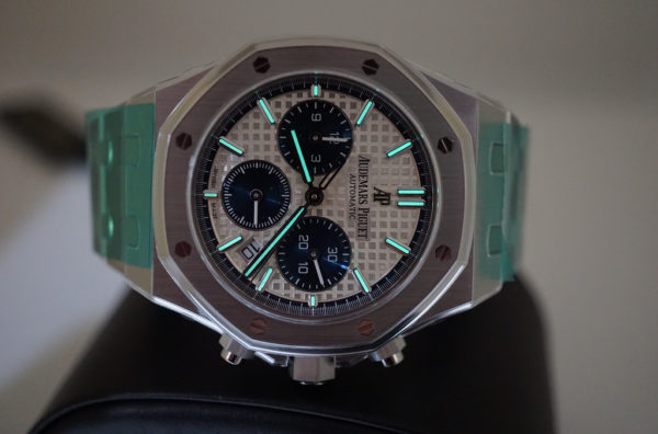 BRAND NEW Audemars PIGUET ROYAL OAK CHRONOGRAPH 26315ST SILVER BLUE DIAL 38MM SEALED FULL SET - Image 8
