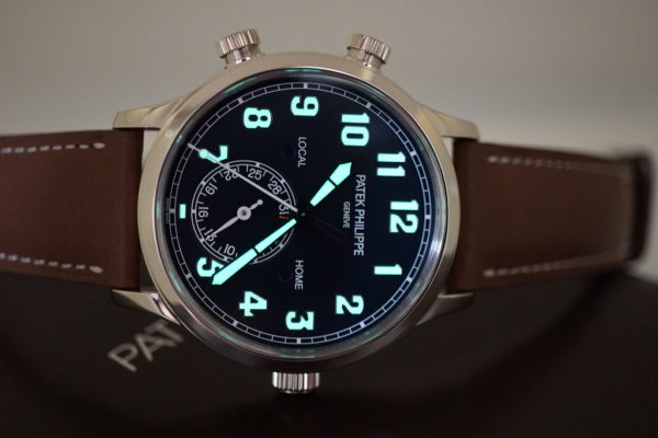 Patek PHILIPPE 5524G CALATRAVA PILOT TRAVEL TIME WHITE GOLD 2021 COMPLETE SET - Image 10