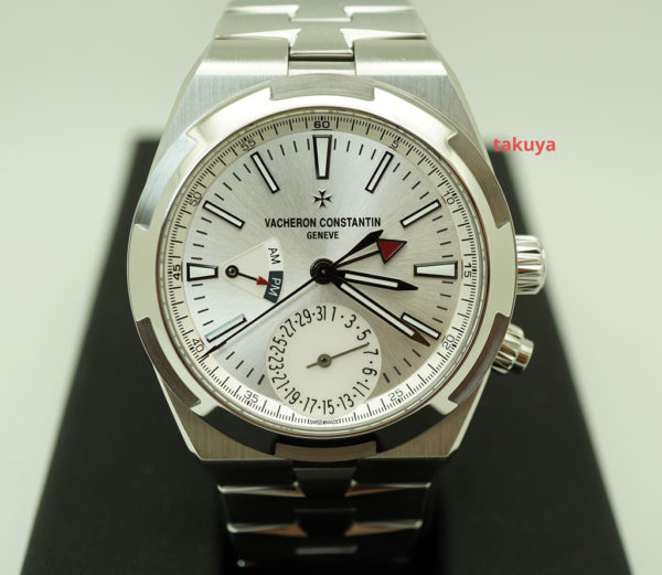 Vacheron CONSTANTIN OVERSEAS DUAL TIME 7900V SILVER DIAL 41MM 2019 FULL SET