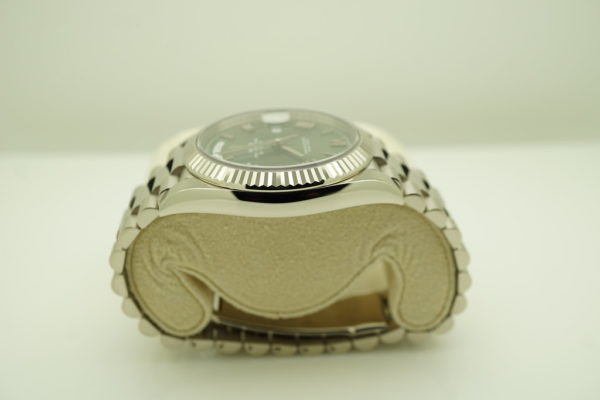 Rolex 228239 DAY DATE WHITE GOLD OLIVE GREEN ROMAN DIAL 2021 WARRANTY FULL SET - Image 4