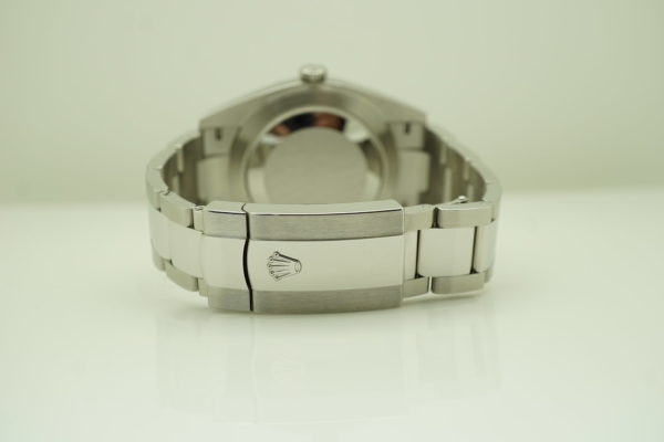 Rolex 126300 DATEJUST 41 WIMBLEDON DIAL OYSTER BAND 2021 WARRANTY FULL SET - Image 7