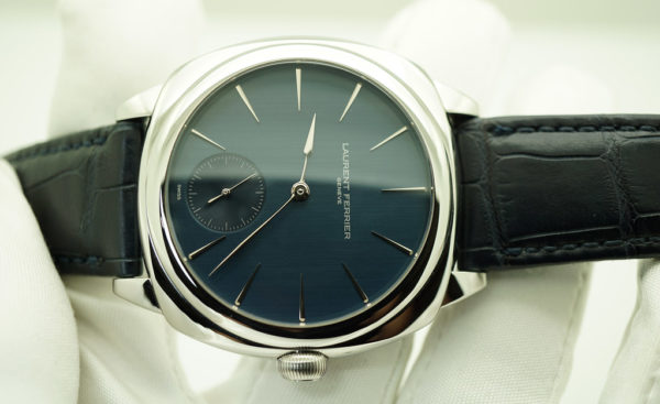 MINT Laurent Ferrier GALET SQUARE STAINLESS STEEL BLUE DIAL 2022 FULL SET - Image 9