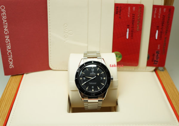 LIKE NEW Omega SEAMASTER 300 STAINLESS STEEL 41MM 2021 WARRANTY COMPLETE SET - Image 2