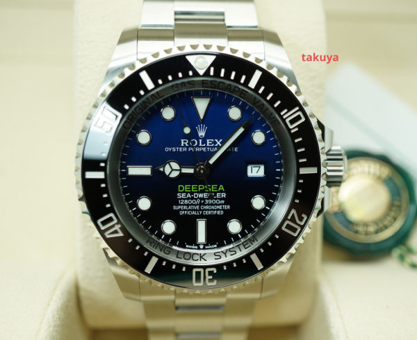BRAND NEW Rolex 126660 DEEPSEA D-BLUE DIAL JAMES CAMERON 2022 COMPLETE SET