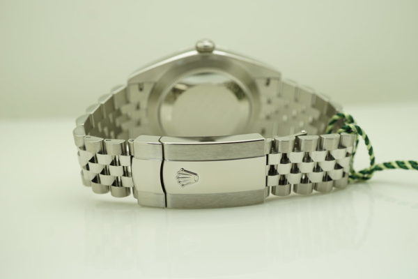 BRAND NEW Rolex 126334 DATEJUST 41 FLUTED BEZEL WHITE ROMAN DIAL JUBILEE FULL SET - Image 7