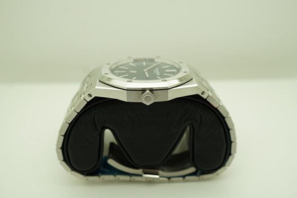 BRAND NEW Audemars PIGUET ROYAL OAK JUMBO EXTRA-THIN 15202ST BLUE DIAL 2020 FULL SET - Image 3