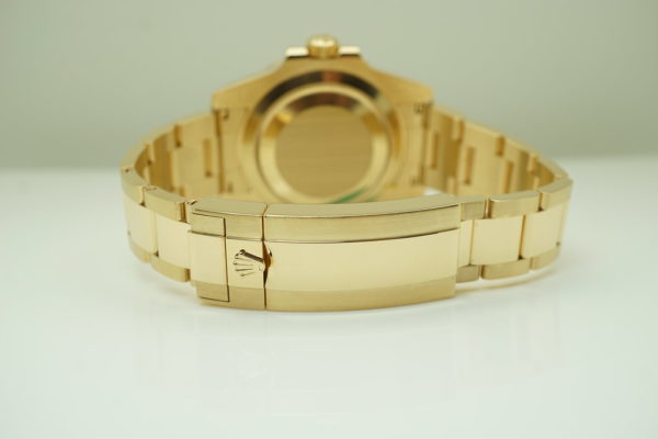 Rolex 116618LB SUBMARINER YELLOW GOLD SUNBURST BLUE DIAL 2020 WARRANTY FULL SET - Image 7