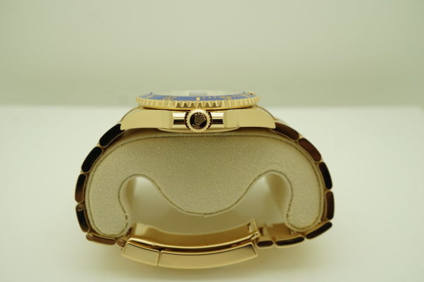 Rolex 116618LB SUBMARINER YELLOW GOLD SUNBURST BLUE DIAL 2020 WARRANTY FULL SET - Image 4