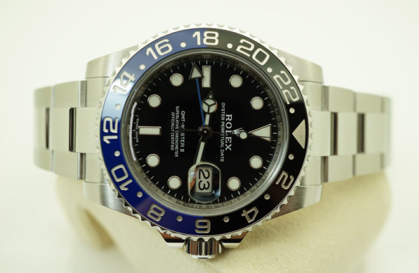 Rolex 116710BLNR GMT MASTER 2 BLACK BLUE BEZEL BATMAN FULL SET - Image 9