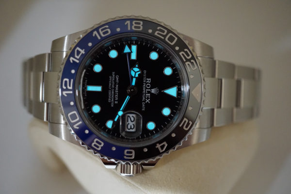 Rolex 116710BLNR GMT MASTER 2 BLACK BLUE BEZEL BATMAN FULL SET - Image 11