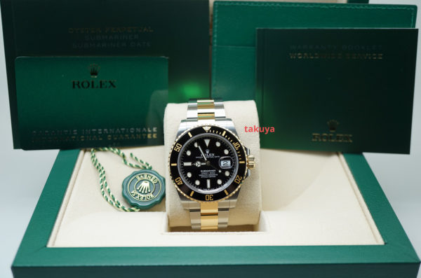 MINT Rolex 126613LN SUBMARINER 18K YG STEEL BLACK DIAL 41MM 2022 FULL SET - Image 2