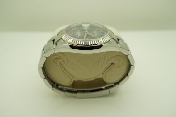 Rolex 126234 DATEJUST WIMBLEDON DIAL 18K FLUTED BEZEL OYSTER BAND 2021 FULL SET - Image 4