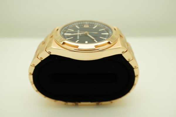 Vacheron CONSTANTIN OVERSEAS 4500V 18K ROSE GOLD BLUE DIAL 41MM 2021 FULL SET - Image 4