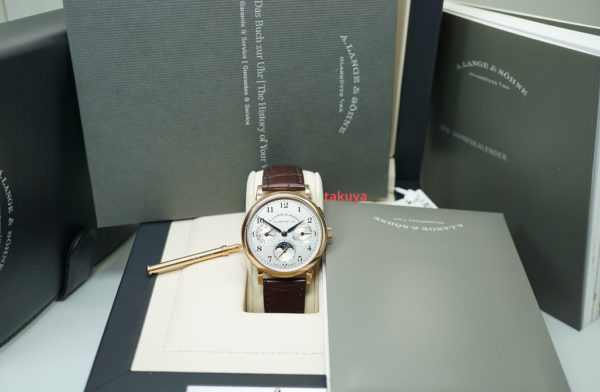 BRAND NEW A. Lange & Sohne 1815 ANNUAL CALENDAR 18K ROSE GOLD 238.032 40MM FULL SET - Image 2