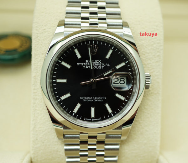 NEW Rolex 126200 DATEJUST 36MM BLACK DIAL JUBILEE BAND 2021 WARRANTY FULL SET