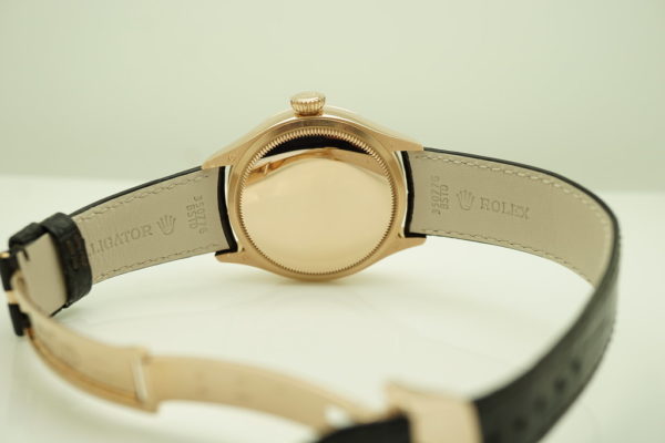 Rolex 50535 CELLINI MOONPHASE 18K EVEROSE GOLD 39MM 2021 WARRANTY FULL SET - Image 7