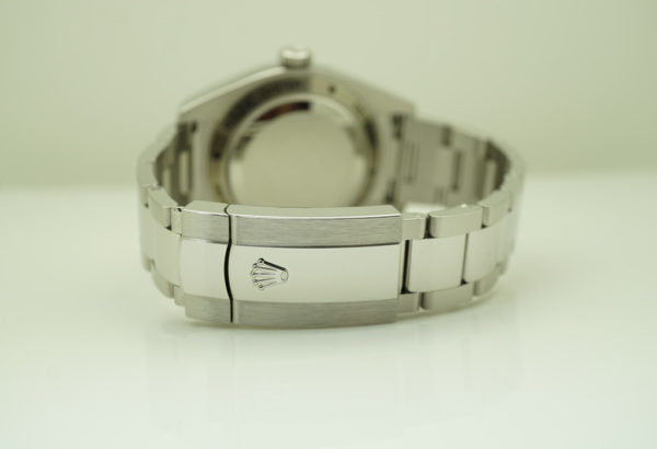 Rolex 116400GV MILGAUSS GREEN CRYSTAL Z BLUE DIAL 2020 WARRANTY FULL SET - Image 7