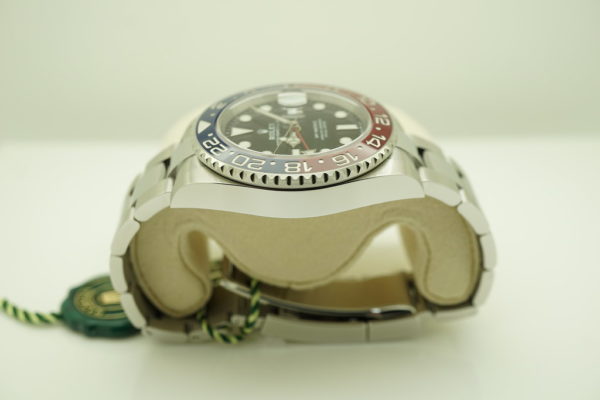 BRAND NEW Rolex 126710BLRO PEPSI GMT MASTER 2 RED BLUE BEZEL OYSTER BAND FULL SET - Image 4