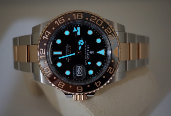 Rolex 126711CHNR GMT MASTER 2 ROSE GOLD STEEL ROOTBEER 2020 WARRANTY FULL SET - Image 11