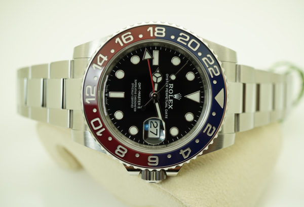 BRAND NEW Rolex 126710BLRO PEPSI GMT MASTER 2 RED BLUE BEZEL OYSTER BAND FULL SET - Image 9