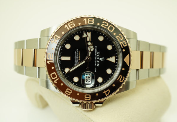 Rolex 126711CHNR GMT MASTER 2 ROSE GOLD STEEL ROOTBEER 2020 WARRANTY FULL SET - Image 9