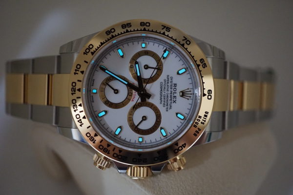 BRAND NEW Rolex 116503 DAYTONA TWO TONE 18K YG STEEL WHITE DIAL 2022 COMPLETE SET - Image 11