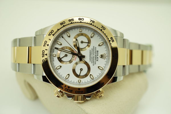 BRAND NEW Rolex 116503 DAYTONA TWO TONE 18K YG STEEL WHITE DIAL 2022 COMPLETE SET - Image 9