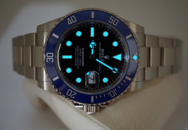 Rolex 126619LB SUBMARINER 41 WHITE GOLD BLUE BEZEL 2021 WARRANTY FULL SET - Image 11