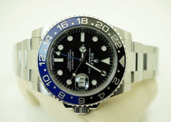Rolex 116710BLNR GMT MASTER 2 BLACK BLUE BEZEL BATMAN 2019 WARRANTY FULL SET - Image 9