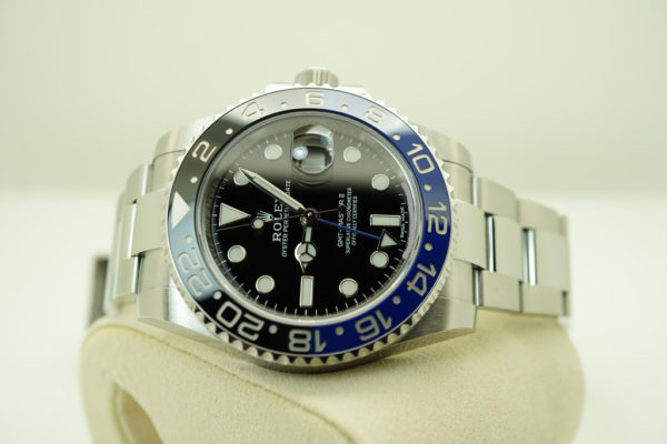 Rolex 116710BLNR GMT MASTER 2 BLACK BLUE BEZEL BATMAN 2019 WARRANTY FULL SET - Image 10
